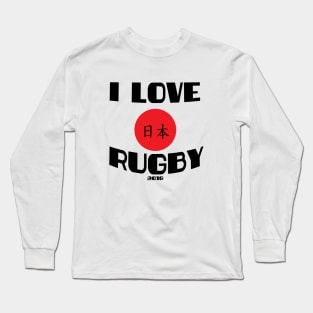 I love rugby Long Sleeve T-Shirt
